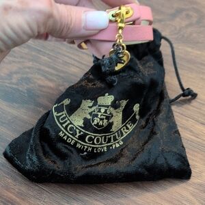 Juicy Couture Pink and Gold Bracelet